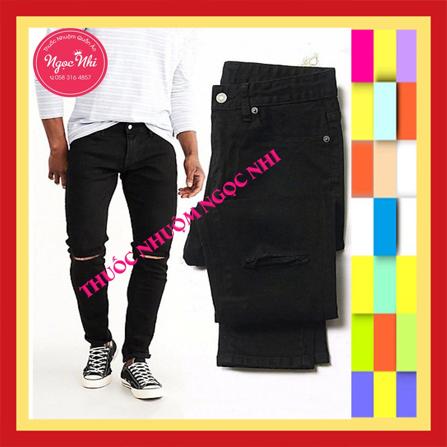 Bột Nhuộm Quần Áo Màu Đen Cao Cấp