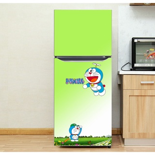 Decal dán Tủ Lạnh Doremon  chất liệu cao cấp