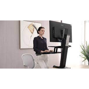 Giá Treo Màn Hình Máy Tính Kẹp Bàn Bàn Nâng Lên Hạ Xuống Tự Động NB - L80