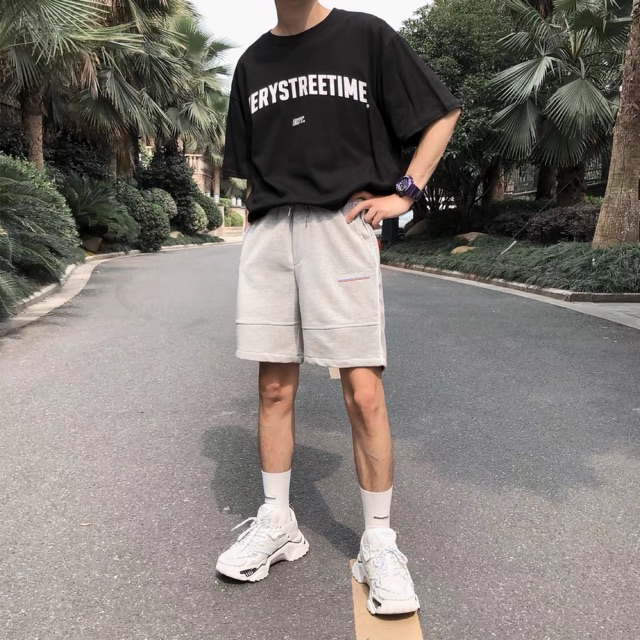 áo thun tay lỡ in