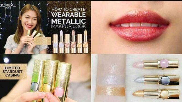 Son môi ánh kim Metallic L'Oreal Paris | BigBuy360 - bigbuy360.vn
