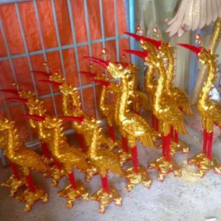 Hạc thờ gỗ mít