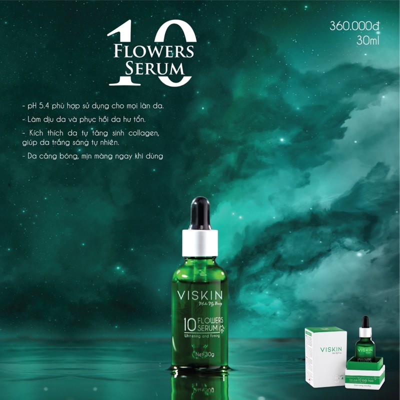 SERUM VISKIN TĂNG SINH COLAGEN - DƯỠNG TRĂ.NG - GIẢI PHÁP TỐI ƯU CHO LÀN DA HƯ TỔN