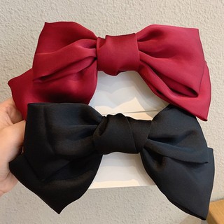Dây Kẹp Tóc Phối Nơ❤️𝙁𝙍𝙀𝙀𝙎𝙃𝙄𝙋❤️Kẹp Tóc Phong Cách Hàn Quốc