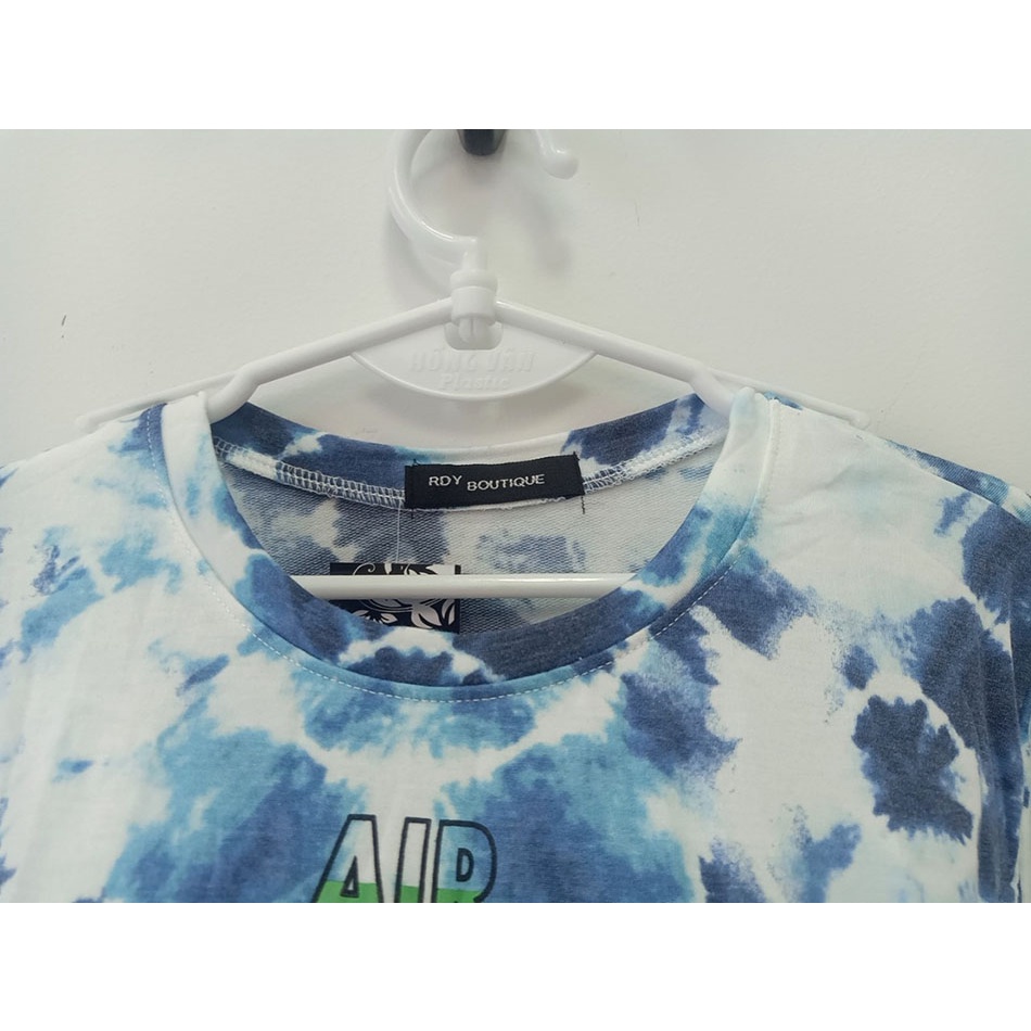 Áo thun croptop nữ chất cotton da cá mềm, size dưới 60kg