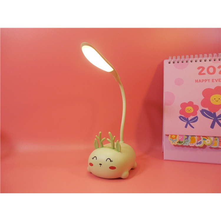 Đèn học để bàn chống cận, đèn led hình thú dễ thương có thể dùng làm đèn ngủ
