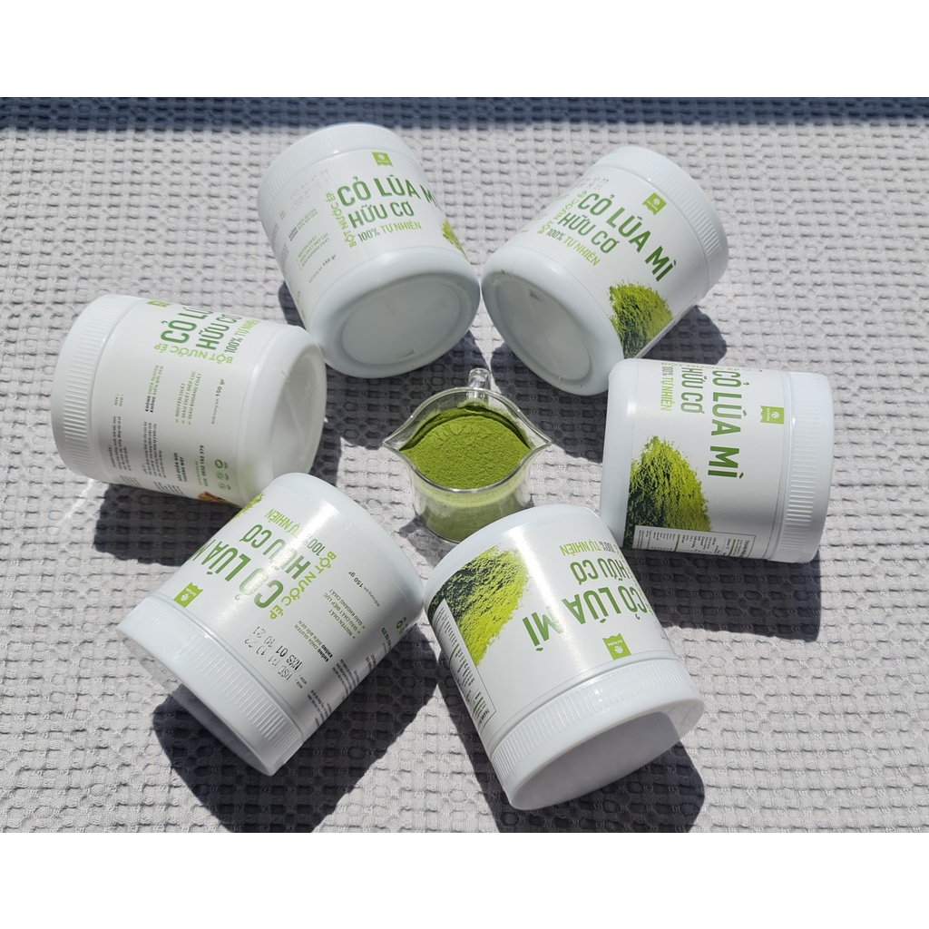 BỘT CỎ LÚA MÌ HỮU CƠ DA'FARM