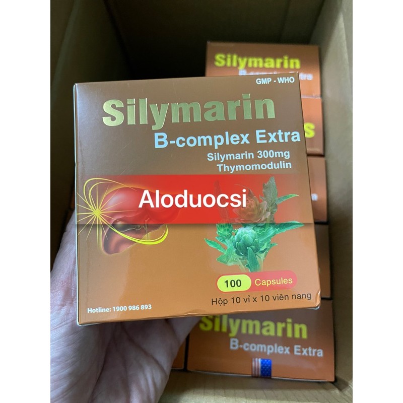 VIÊN BỔ GAN SILYMARIN B-COMPLEX EXTRA (100 viên )