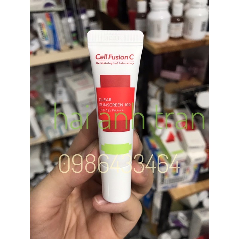 [Mini]Kem chống nắng Cell Fusion C Xanh - Đỏ | BigBuy360 - bigbuy360.vn