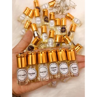 Set 2 chai Tinh dầu nước hoa Dubai thiết kế mini 3ml