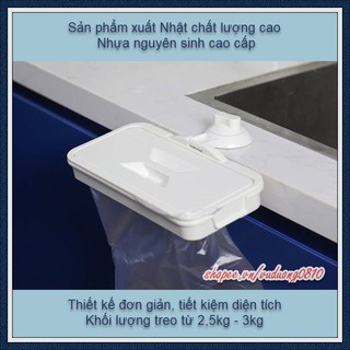 Kệ treo túi rác Inochi - Ion Ag+ kháng khuẩn khử mùi