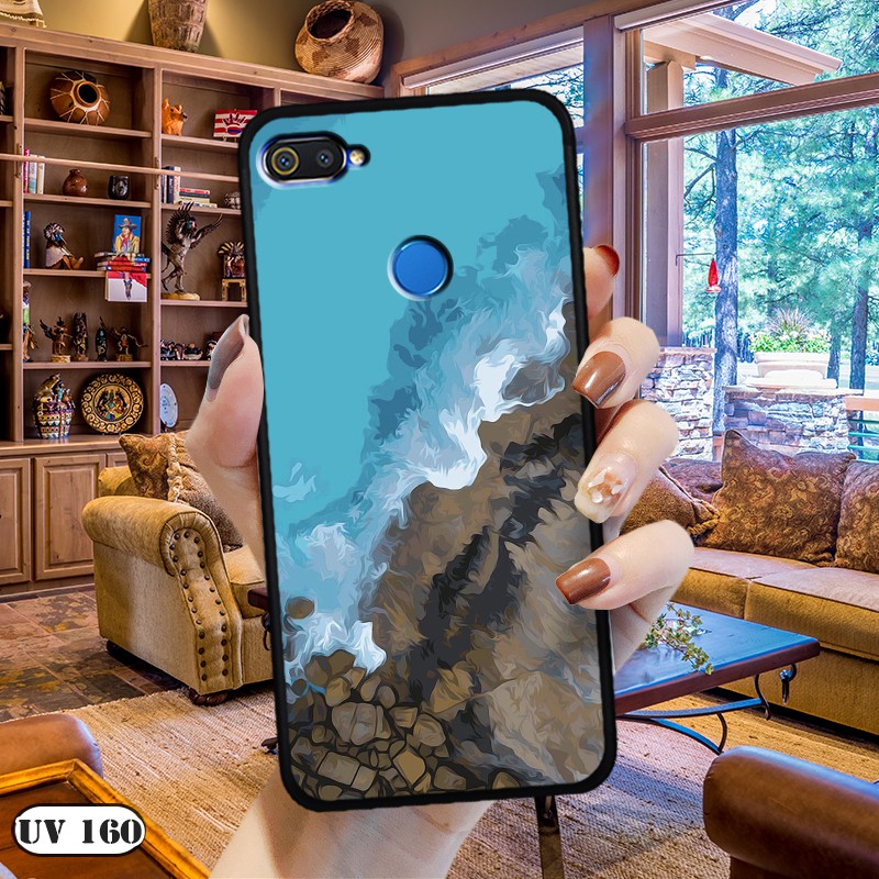 Ốp lưng nhám Realme 2 - in hình