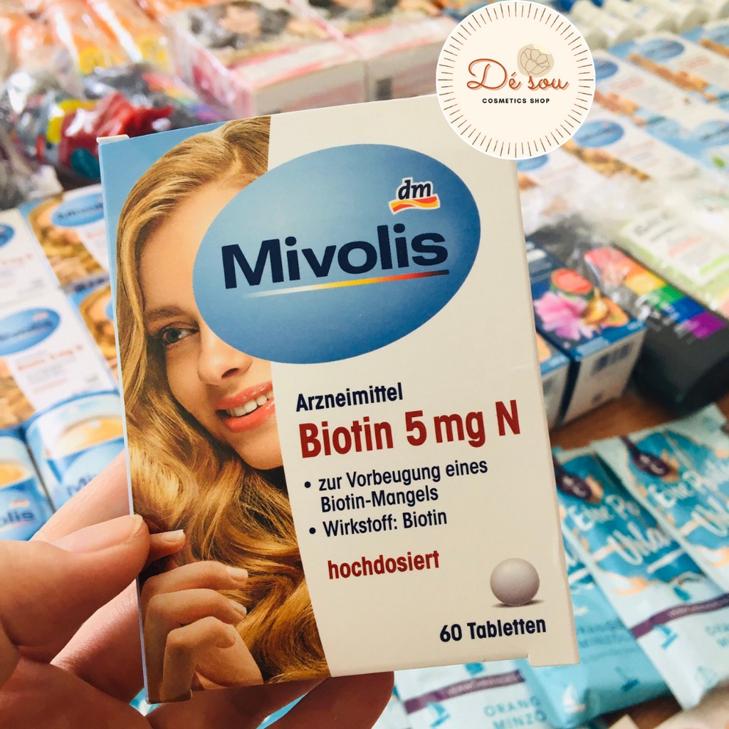 Viên uống MIVOLIS Biotin 5mg N