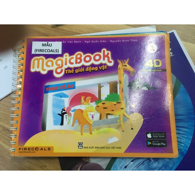 Sách tương tác 4D Magic book