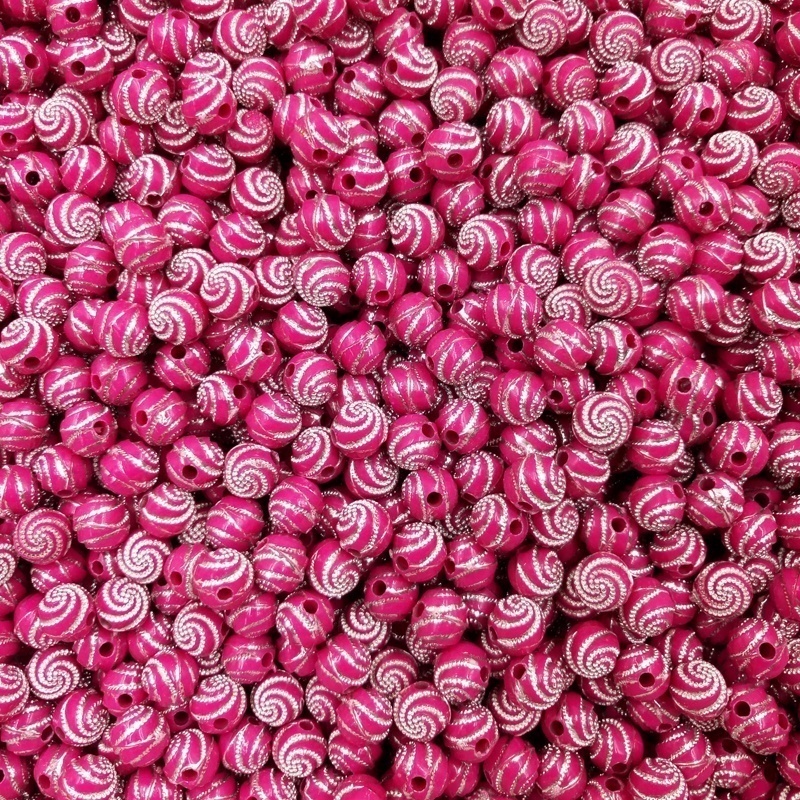 Set 50/100 Hạt Đá 8mm Lấp Lánh Chuyên Dụng Làm Đồ Trang Sức