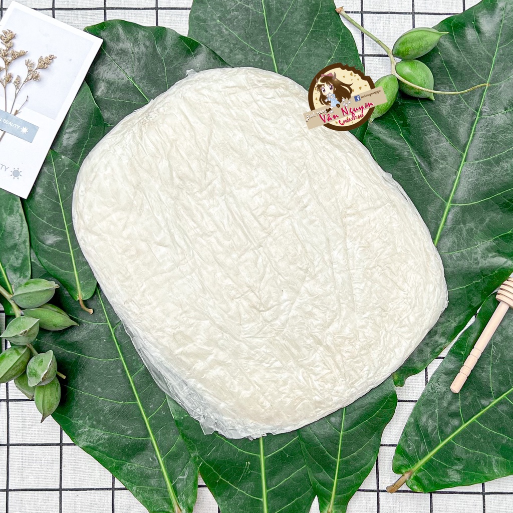 Bánh tráng phơi sương xấp siêu trắng dẻo thơm. Bánh tráng Vân Nguyễn