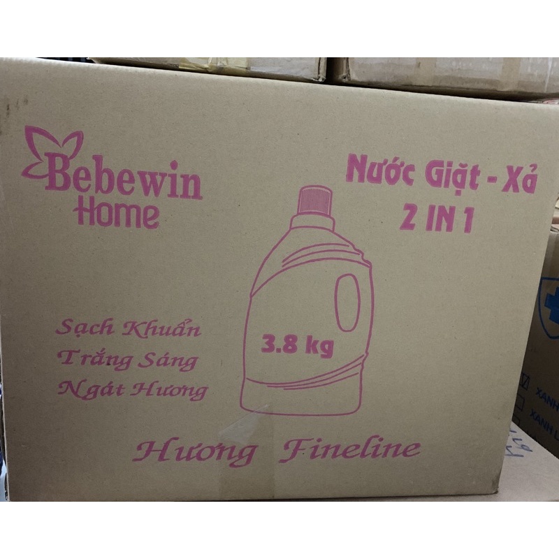 - Sỉ 1 thùng nước giặt xả Bebewin 4 chai