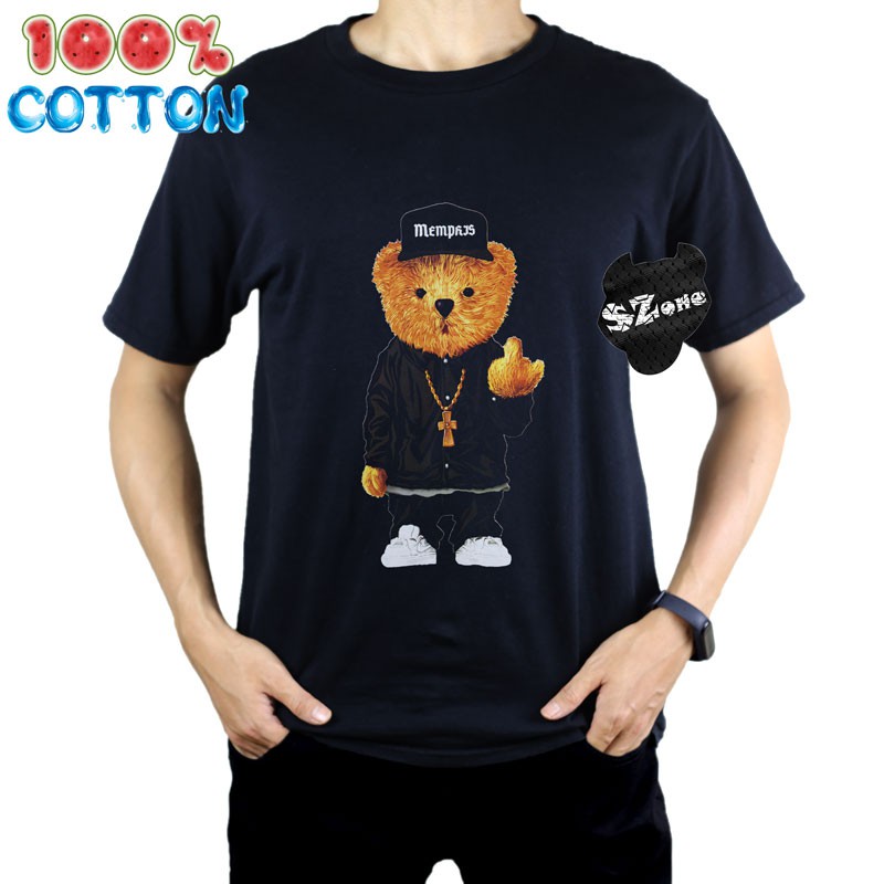 Áo Phông Cotton 100% In Hình 3D Cao Cấp SZone PM60