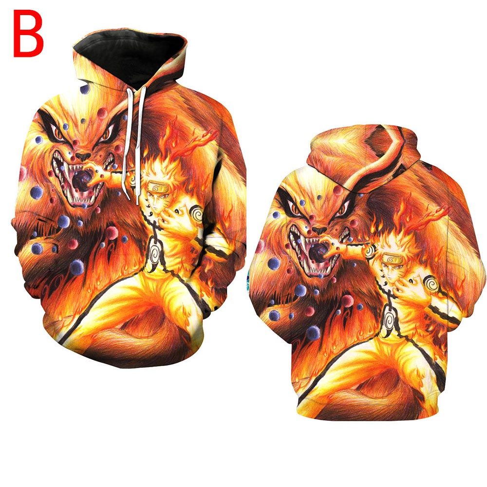 Áo hoodie tay dài in hình Anime Naruto uchiha itachi gaara | BigBuy360 - bigbuy360.vn