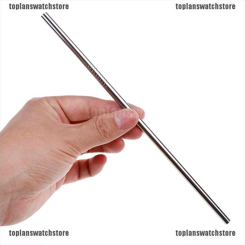 Bộ 4 Ống Hút Bằng Thép Không Gỉ Kèm 1 Cọ Vệ Sinh