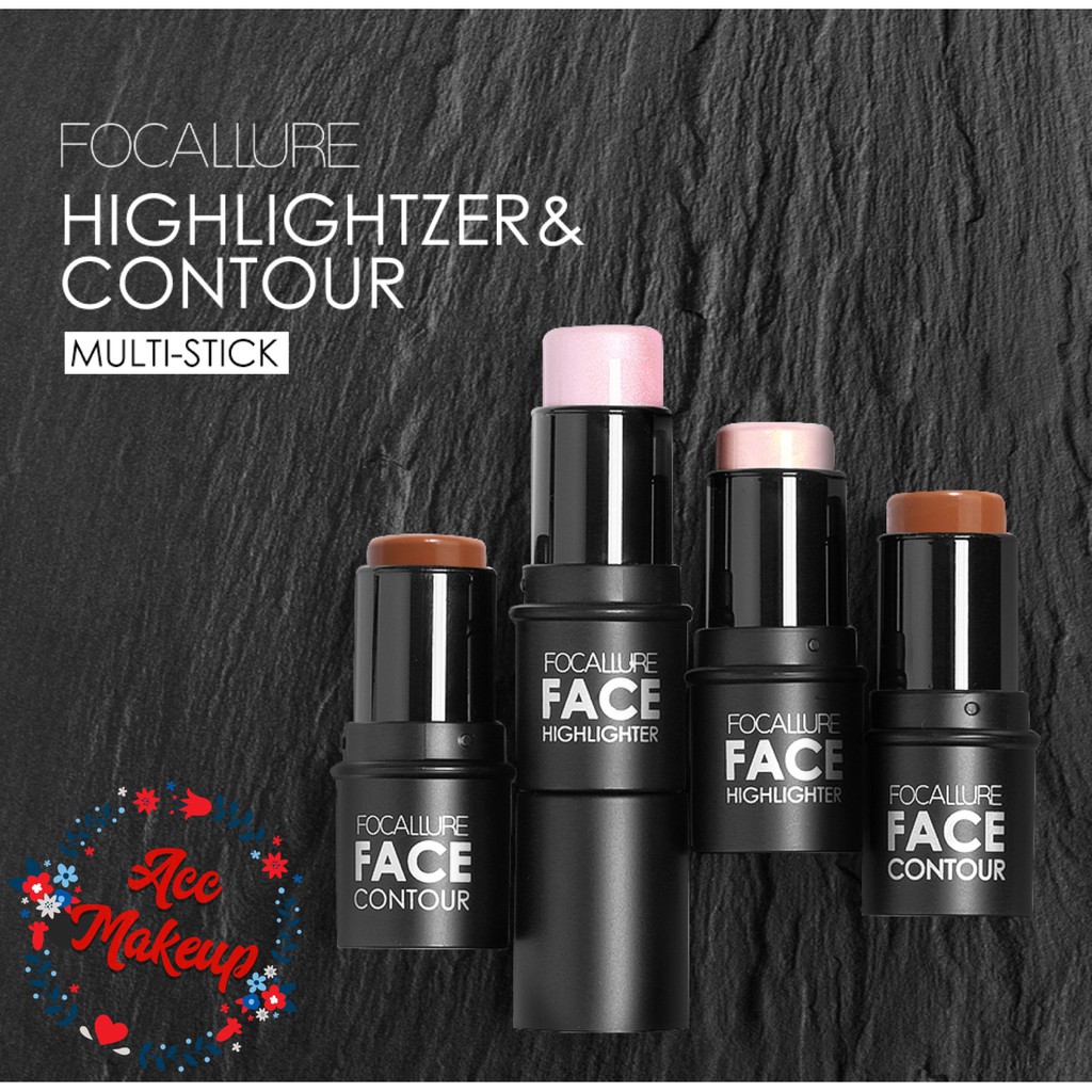 (hàng Mới Về) Thỏi Kem Bắt Sáng / Tạo Khối Focallure Chính Hãng 101