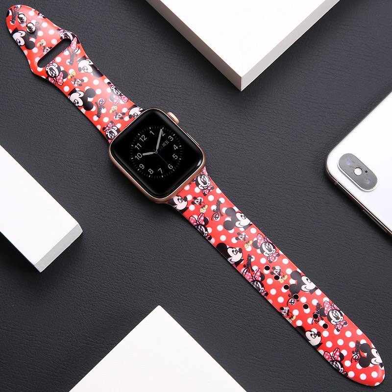 Dây cao su disney dành cho apple watch