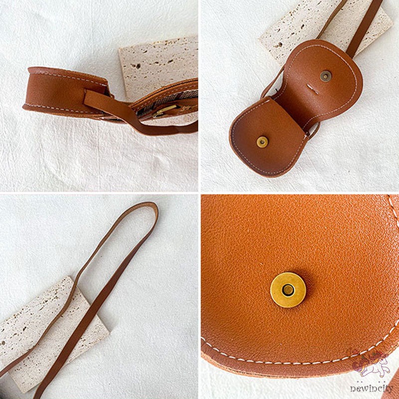 Túi Đeo Vai Thời Trang Retro Hàn Quốc Cho Bé Gái