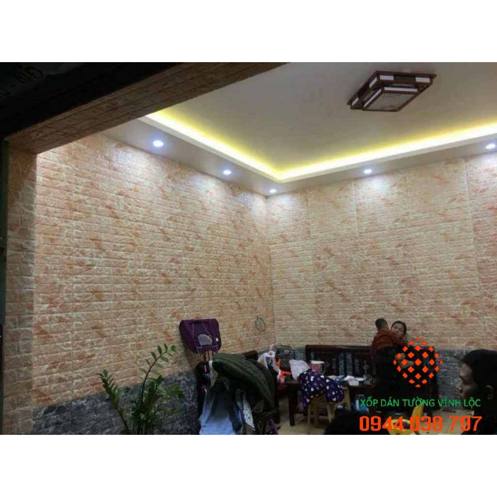 XỐP GIẢ ĐÁ VÀNG 70X15CM
