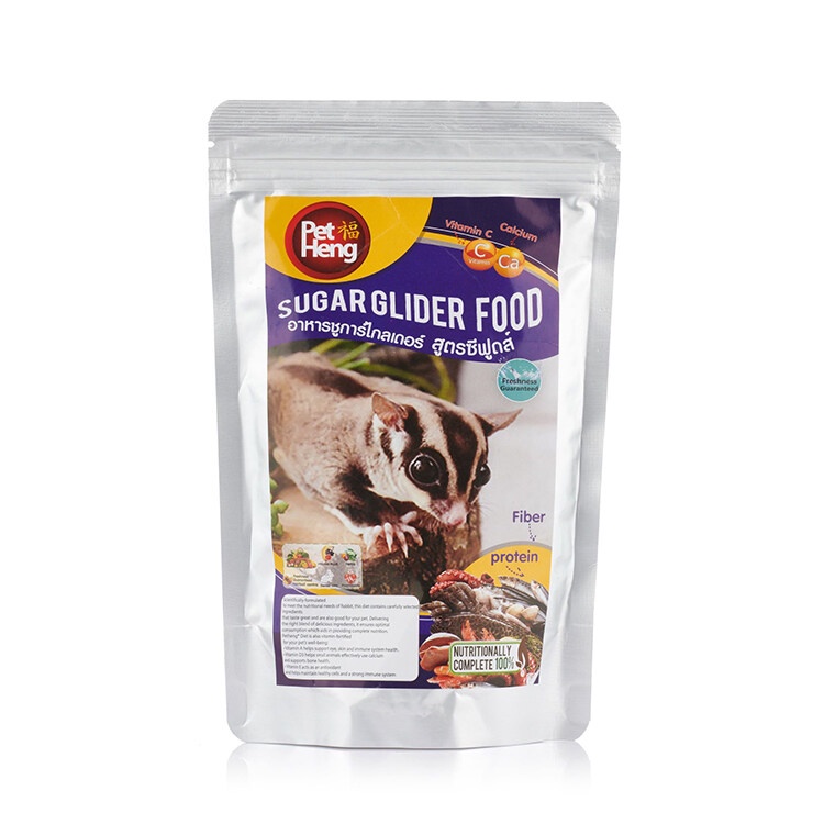 Thức Ăn Combo Sóc Bay Úc  FREE SHIP  Pet Heng 6 Vị Sugar Glider Food Thai Lan Thỏ,Bọ,Sóc,Chinchilla