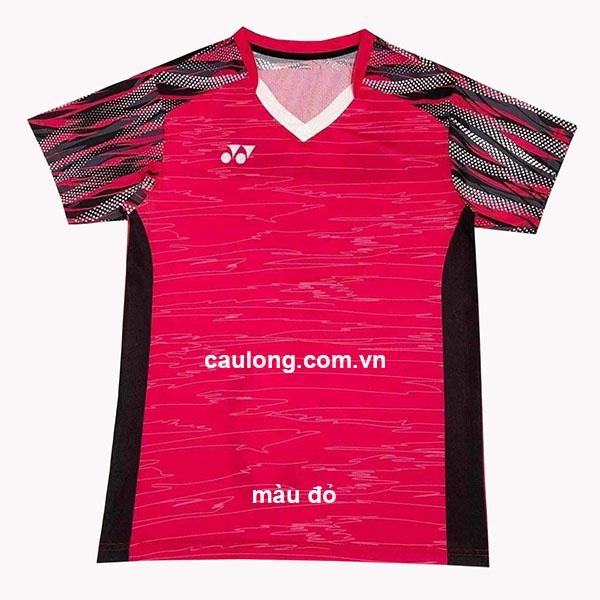 Áo Cầu Lông Nam Nữ Cổ Tròn Yonex 7857 Đỏ