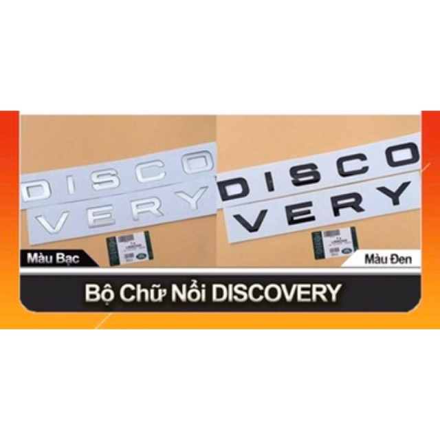 Chữ decal DISCOVERY