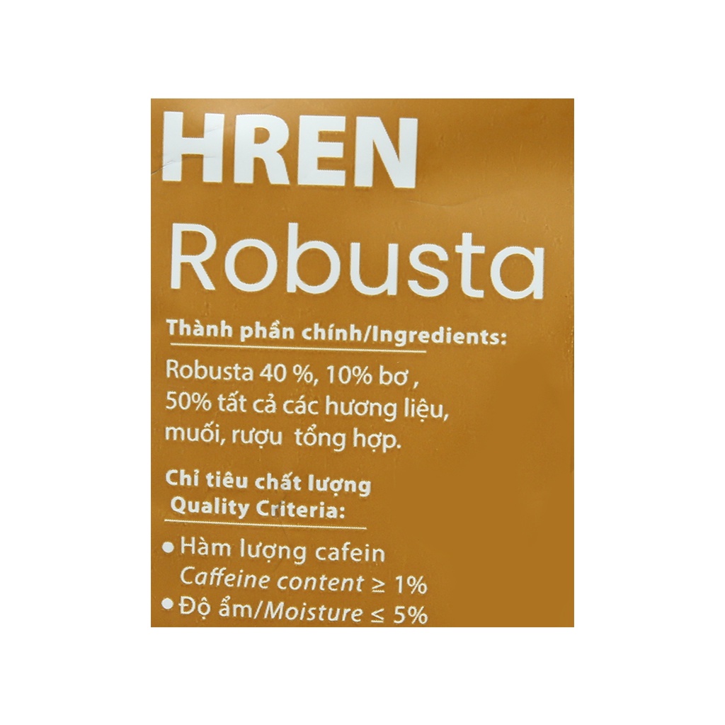 Cà phê rang xay H"ren Robusta 500g