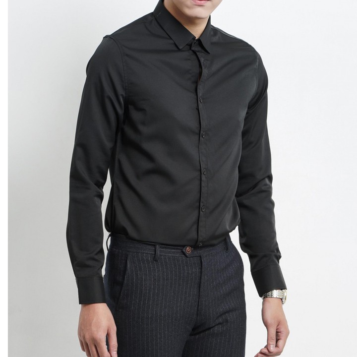 Áo Sơ Mi Nam Trắng Công Sở Phong Cách Hàn Quốc | BigBuy360 - bigbuy360.vn