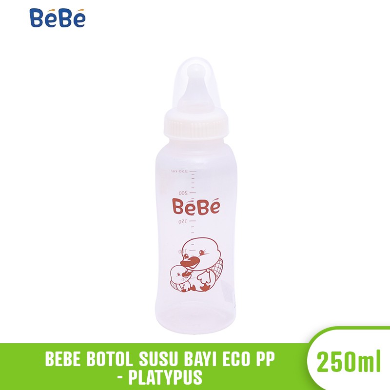 Bình Sữa Em Bé Dung Tích 250ml Chất Liệu Pp Thân Thiện Với Môi Trường