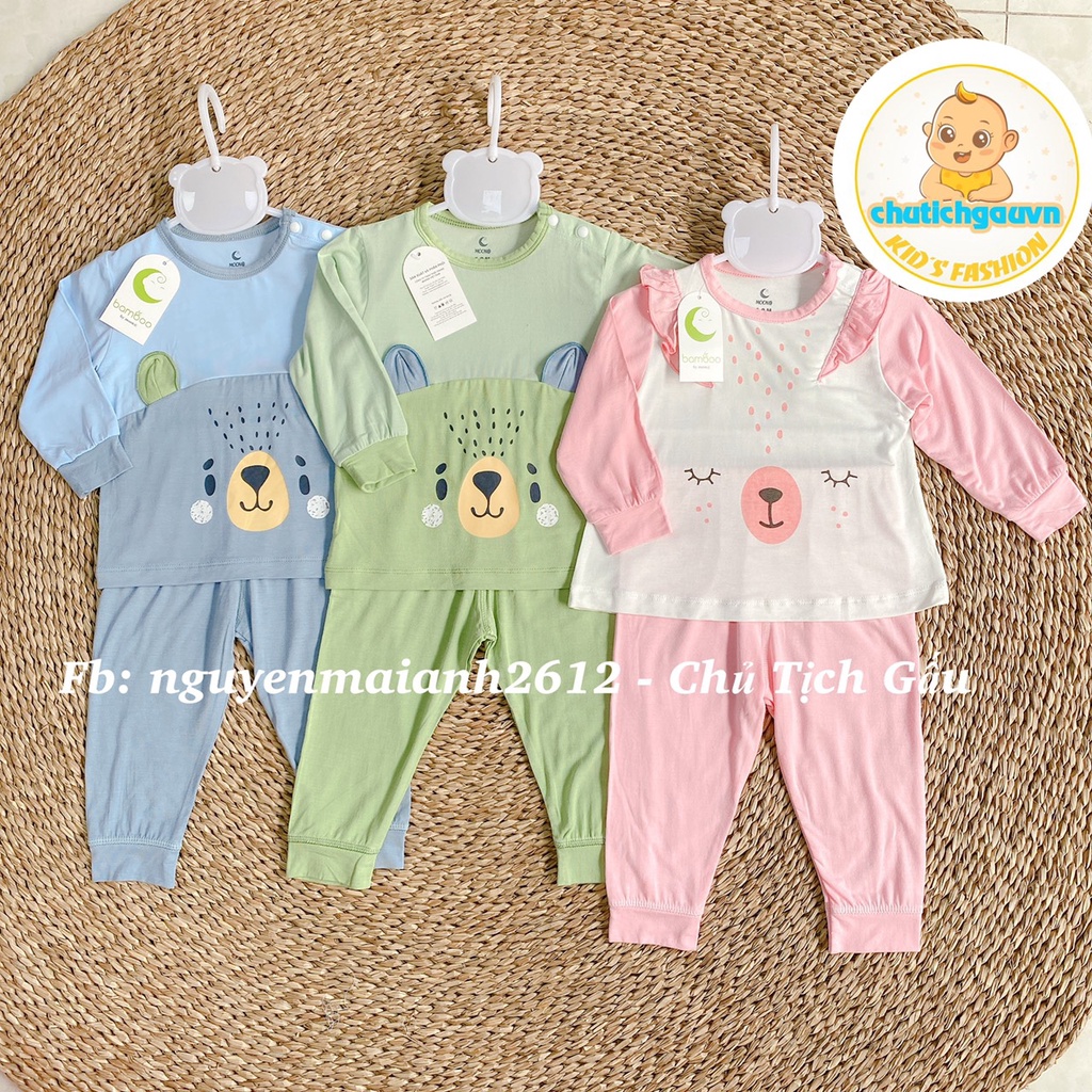 Bộ quần áo dài cài vai hãng Moon chất petit