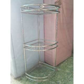Kệ góc 3 tầng  inox 304