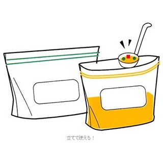 Túi zip đựng thực phẩm Nhật Bản