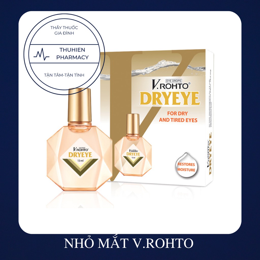 [Chính Hãng] DUNG DỊCH NHỎ MẮT VROHTO Lọ 12ml