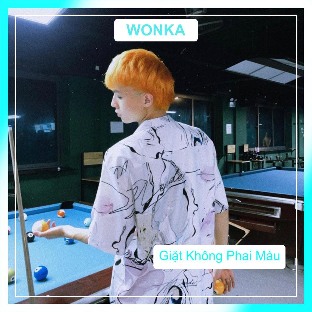 [CLIP THẬT] Áo sơ mi tay ngắn họa tiết MARBLE MENDE Fulltag tay lỡ, FORM UNISEX | BigBuy360 - bigbuy360.vn