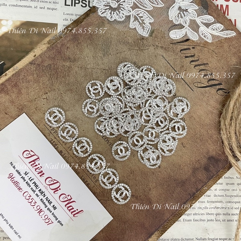 Charm nail - charm đính móng tay cao cấp
