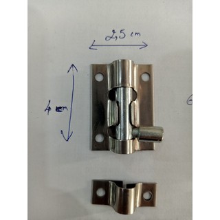 [Hỏa Tốc HCM] Chốt cửa tủ nhiều size 100% inox (Giá 1 hộp)