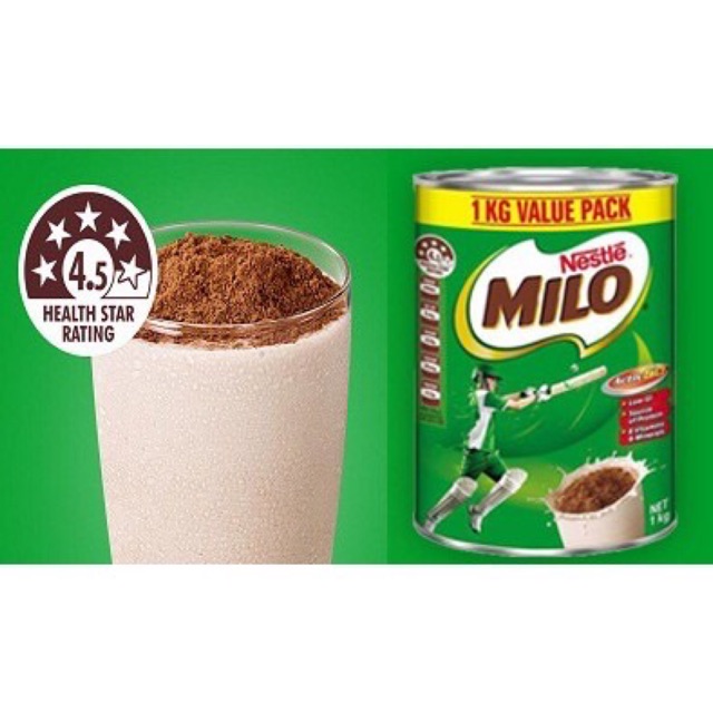 Sữa Milo Úc hộp 1kg (Date mới)