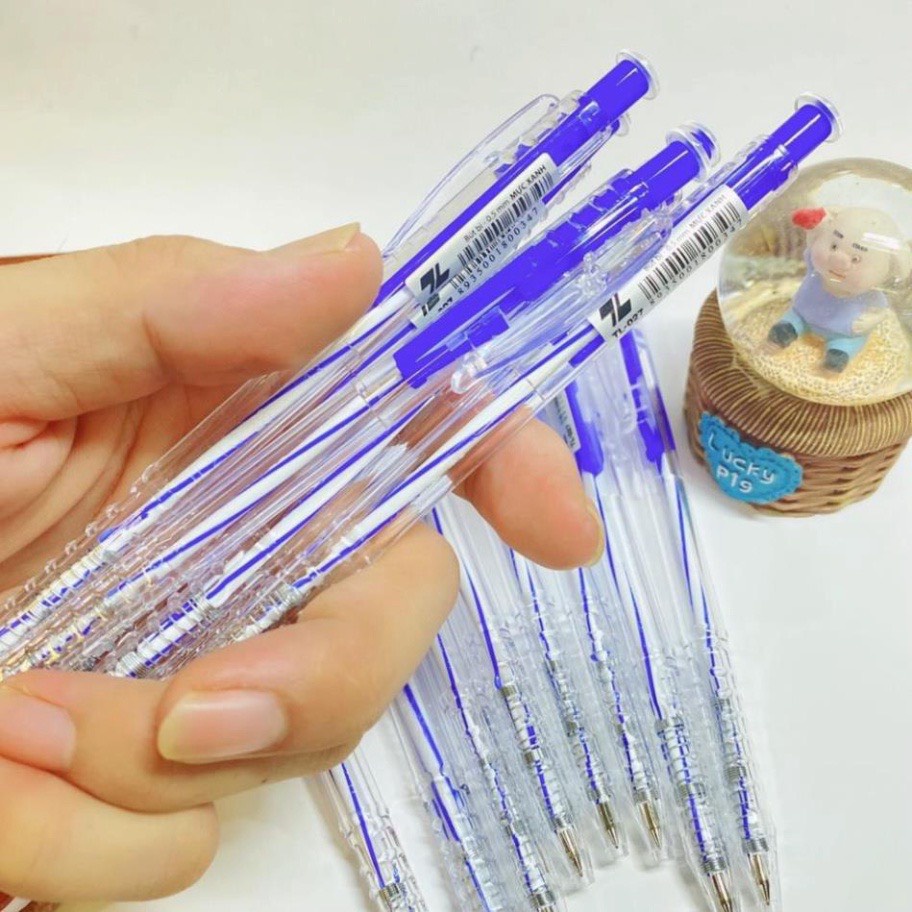 Bút Bi TL027 màu xanh - đen phổ thông