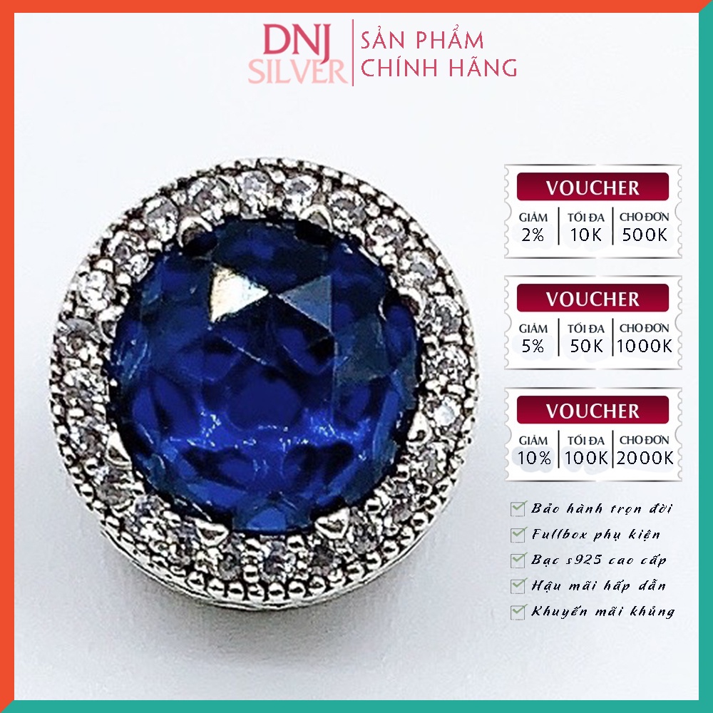 [Hàng cao cấp] Vòng tay bạc 925 cao cấp - Vòng tay charm bạc Con cú thông thái, mang ý nghĩa may mắn về học tập - DNB015