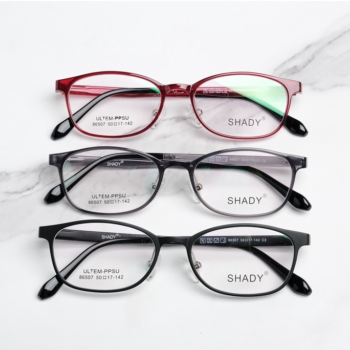 Gọng Kính Cận Nhựa Dẻo Ultem Shady Unisex G2395