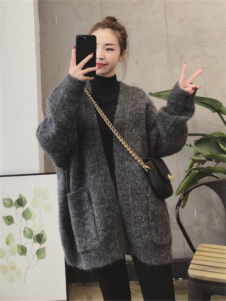 Áo khoác nữ vải dày thời trang mùa đông