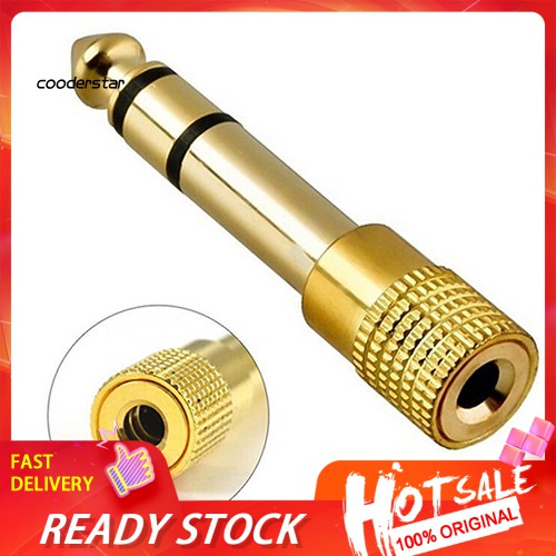 Đầu Chuyển Đổi Âm Thanh Từ 1 / 8 3.5mm Sang 6.5mm 1 / 4