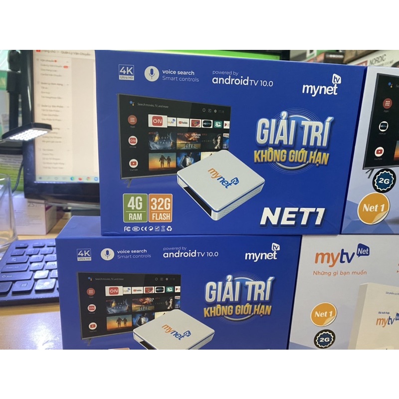 ANDROID TIVI BOX MYTV NET RAM 4Gb-32GB KÈM ĐIỀU KHIỂN GIỌNG NÓI BH CHÍNH HÃNG 12 THÁNG
