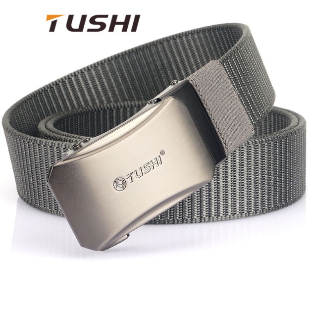 Thắt lưng Nam vải dù Tushi siêu bền_Khóa cài tự động chắc chắn, tiện lợi - Dây lưng Nam vải Canvas cao cấp (OT68)