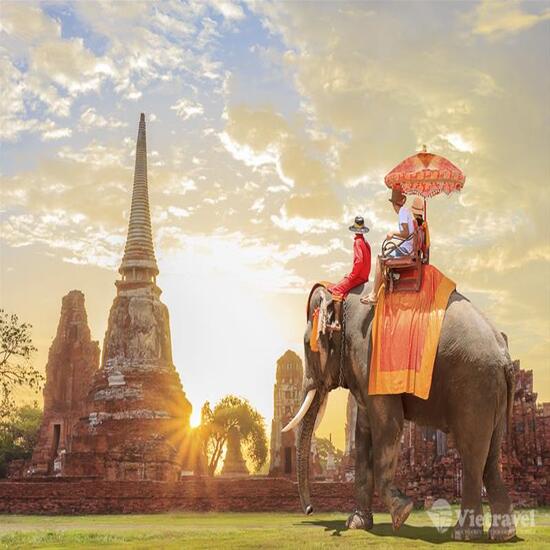 [E-Voucher Vietravel] Thái Lan: Pattaya - Bangkok (Vườn lan Nong Nooch, tặng Show Colosseum và Buffet tại BaiYoke Sky)